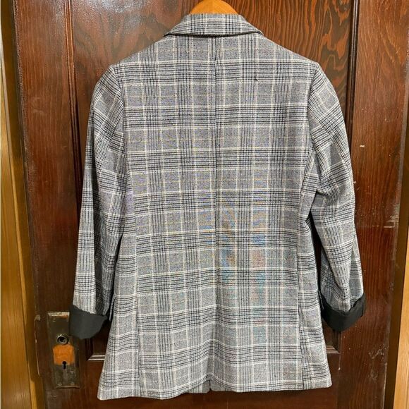 H&M Black and White Checkered Blazer - Picture 5 of 5